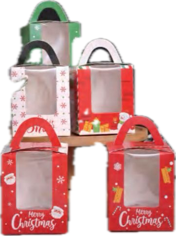 Christmas Cupcake box