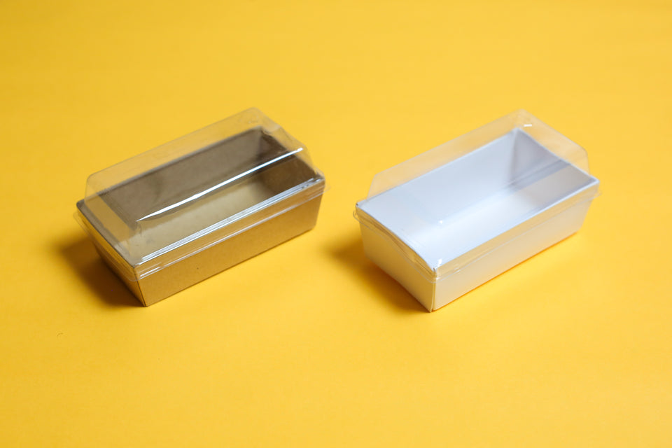 Take Out Box with Clear Cover - Rectangular