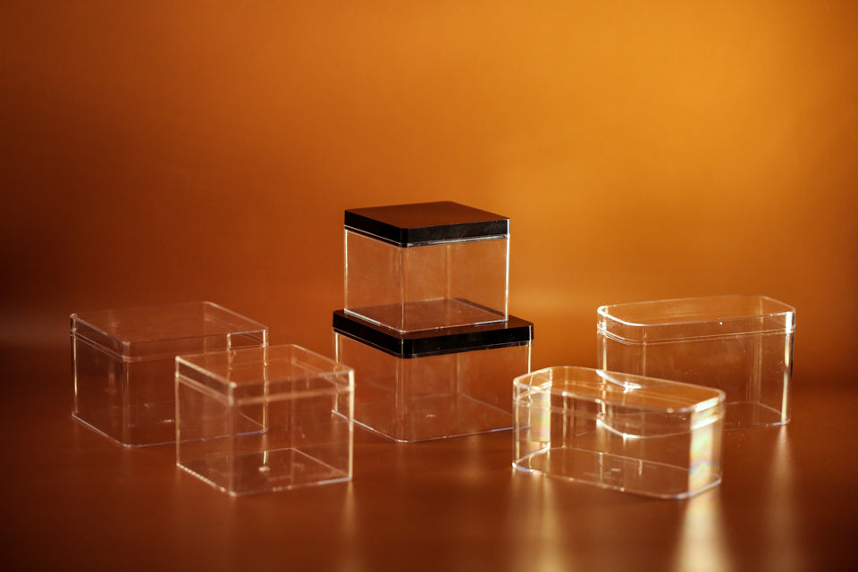 Acrylic Container- COOKIE CONTAINER