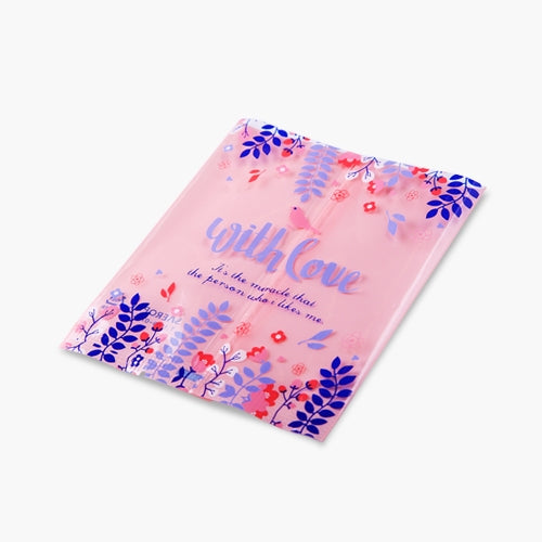 Plastic Pouch - With Adhesive -