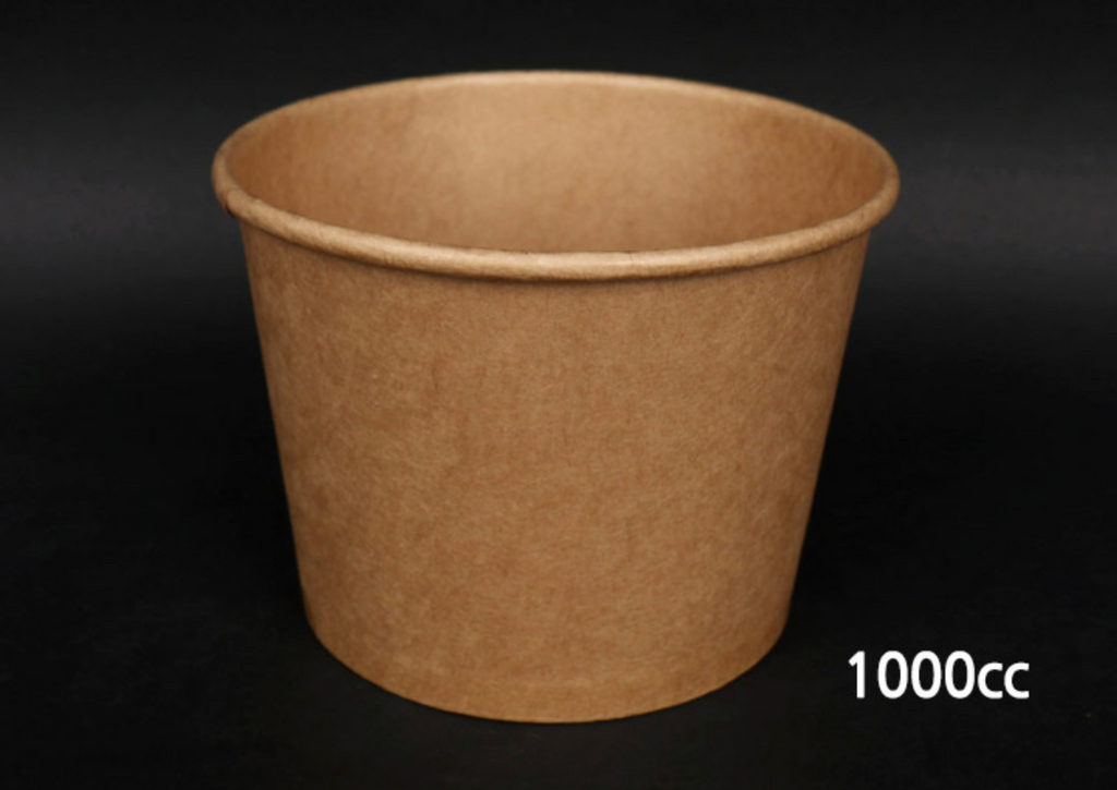 Paper Bowl with White Cover – PaperAnd PH