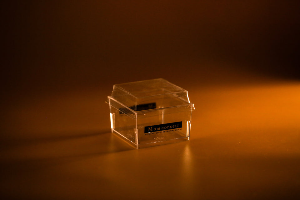 Acrylic Container- COOKIE CONTAINER