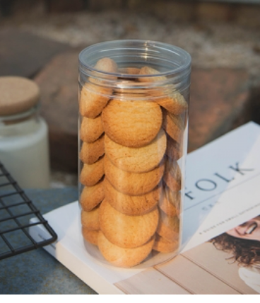 PET Plastic Jars - Round -Screw Type Lid
