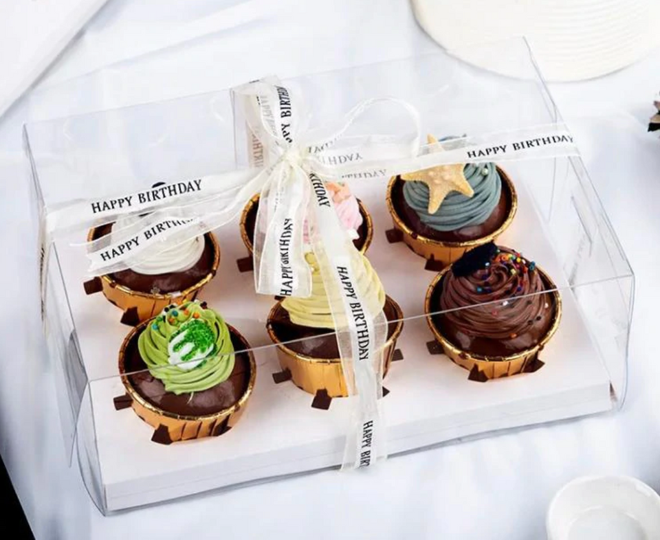 Cupcake Box - Transparent