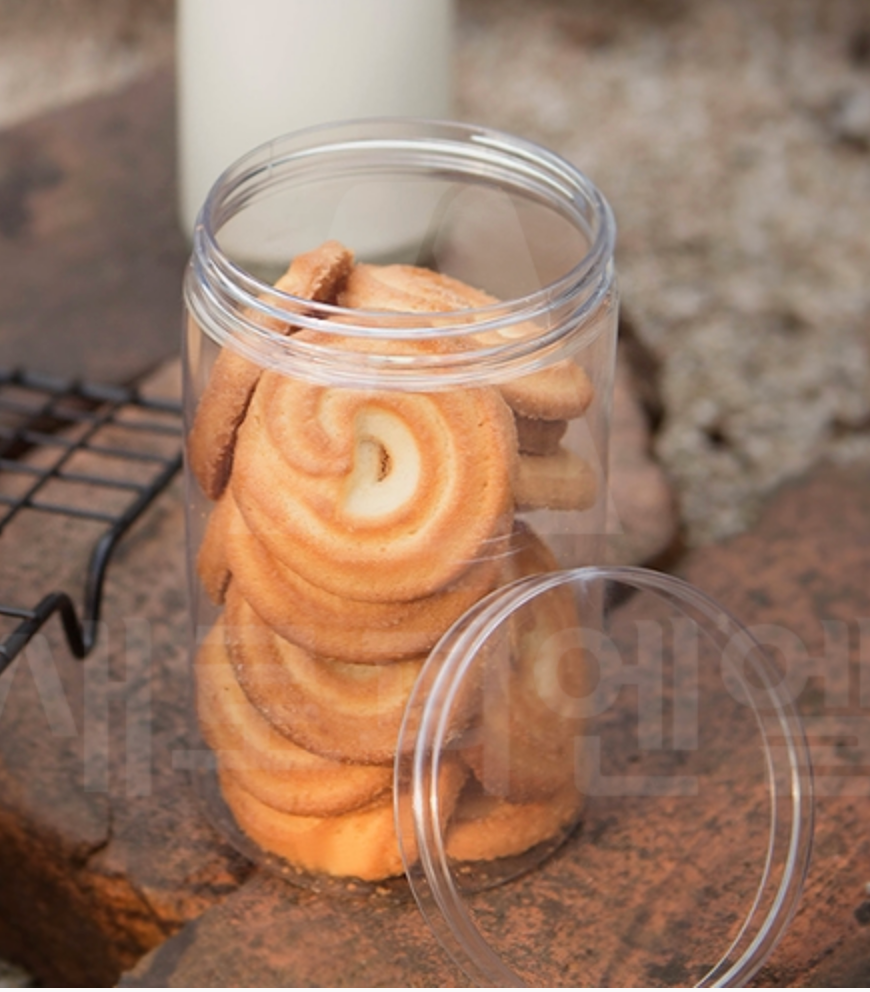 Acrylic Container- COOKIE CONTAINER
