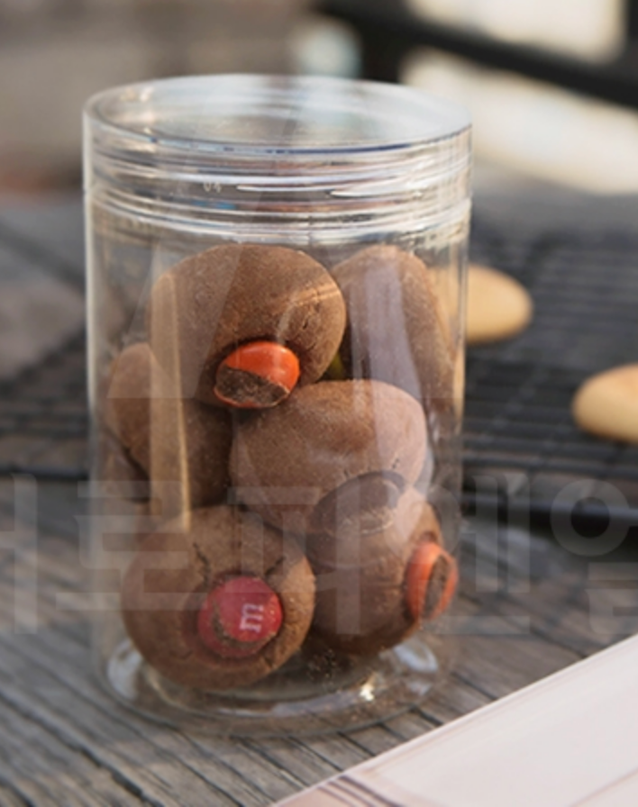 Acrylic Container- COOKIE CONTAINER