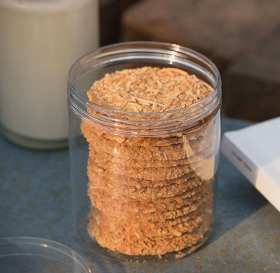 Acrylic Container- COOKIE CONTAINER