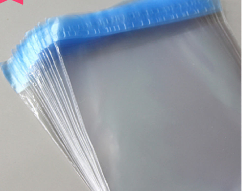 Plastic Pouch - With Adhesive -