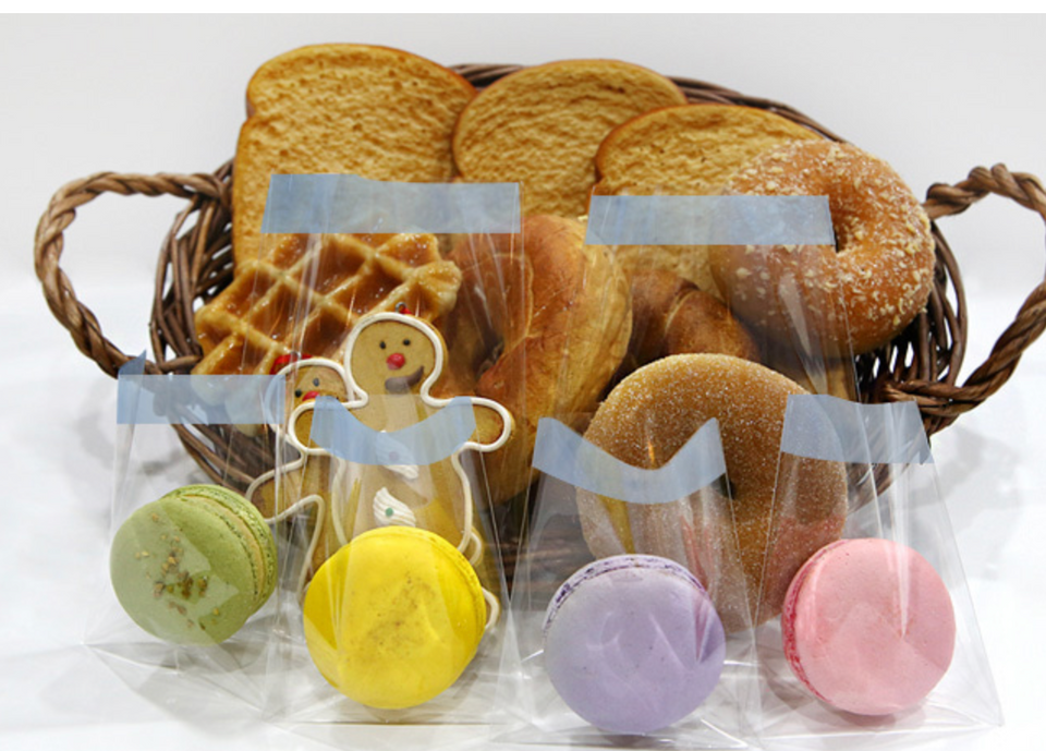 Plastic Pouch - With Adhesive -